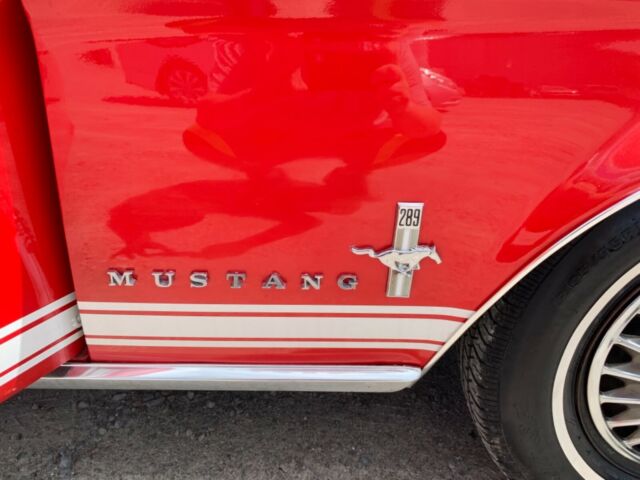 1967 Red Ford Mustang Coupe