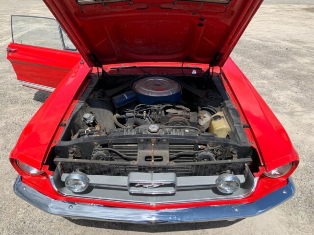 1967 Red Ford Mustang Coupe