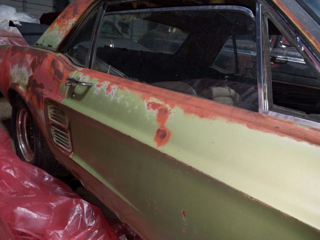 1967 Green Ford Mustang Coupe