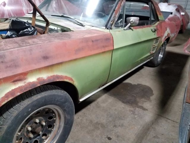 1967 Green Ford Mustang Coupe