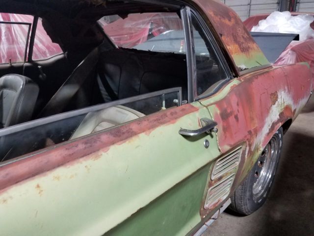 1967 Green Ford Mustang Coupe