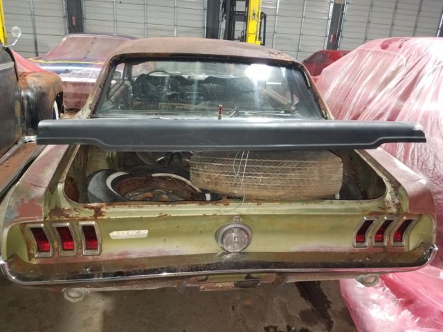 1967 Green Ford Mustang Coupe