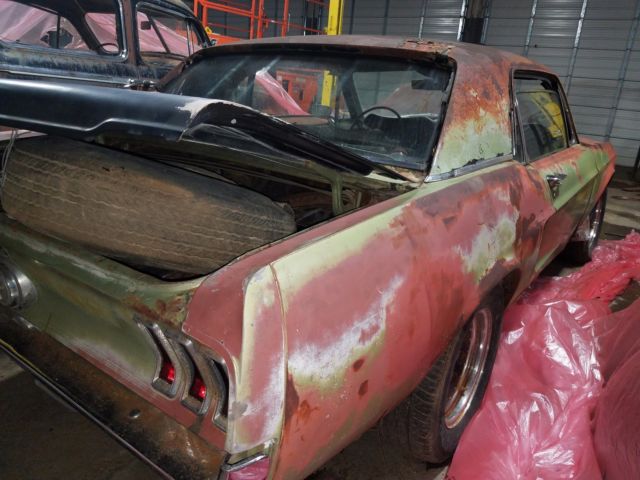 1967 Green Ford Mustang Coupe