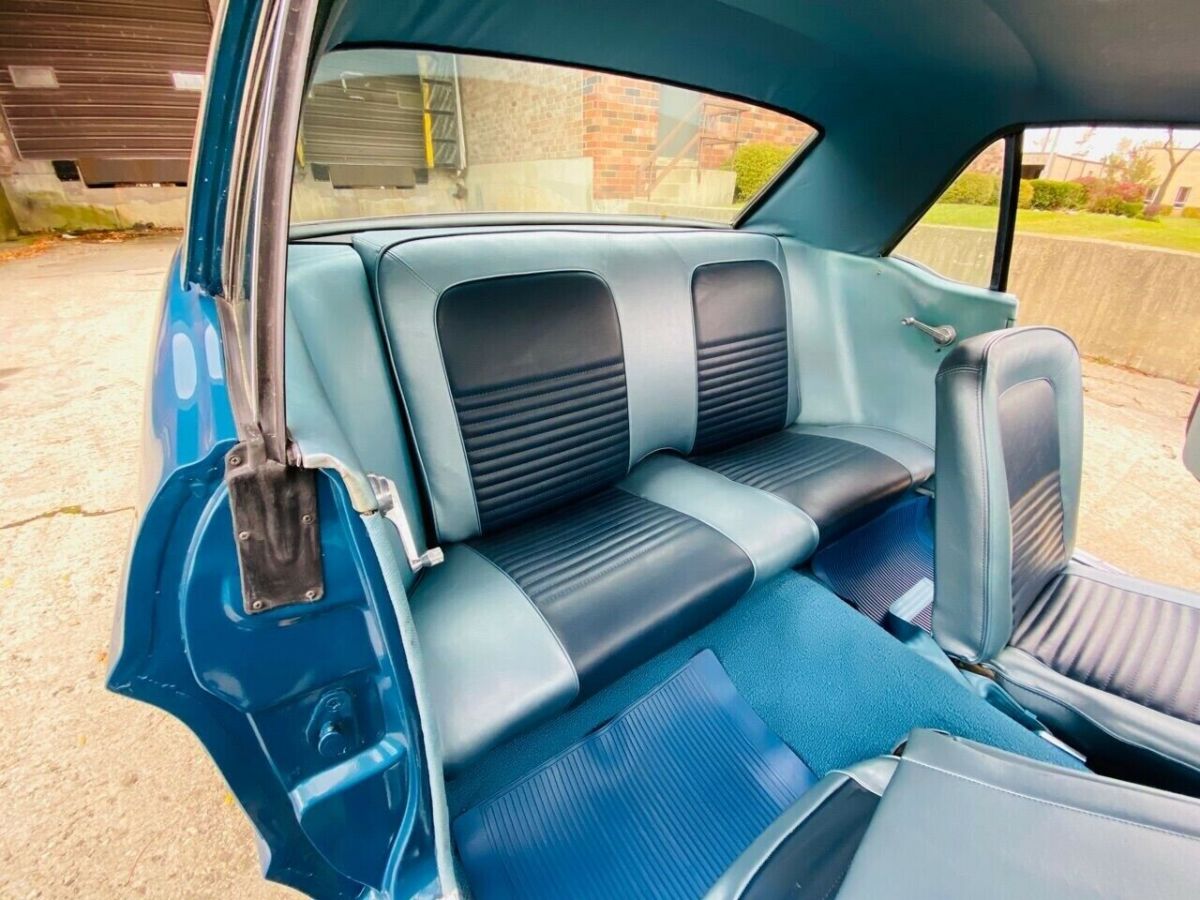 1967 Blue Ford Mustang Coupe