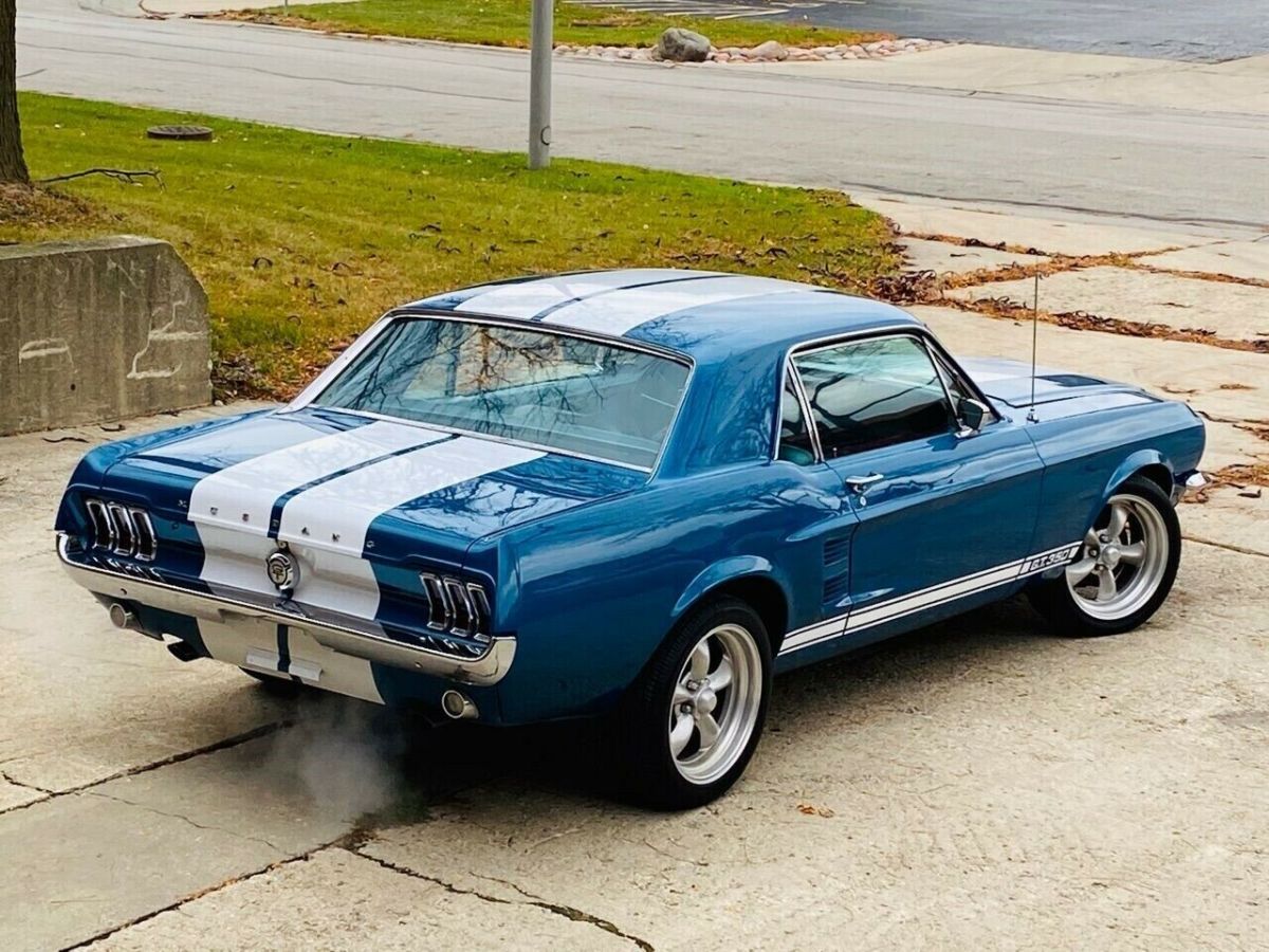 1967 Blue Ford Mustang Coupe