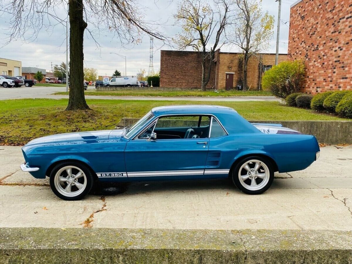1967 Blue Ford Mustang Coupe