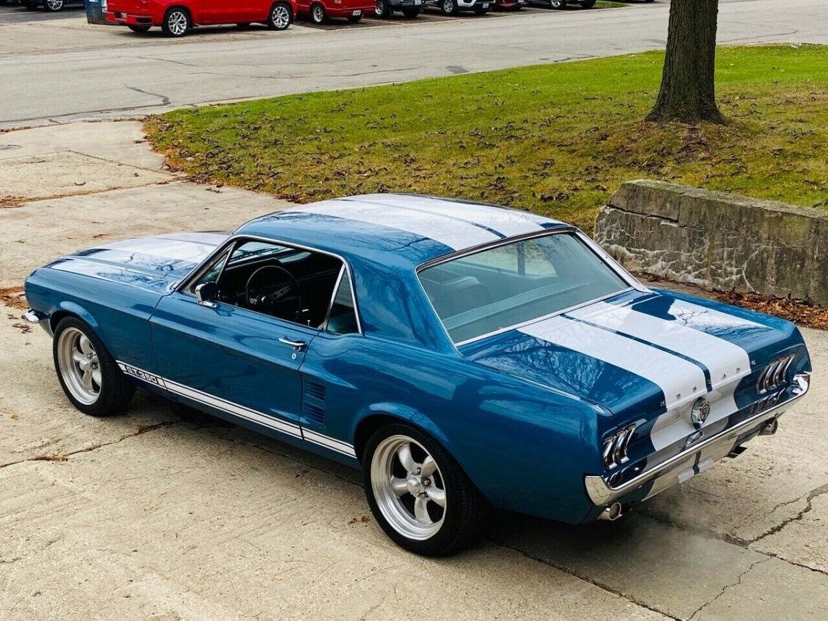 1967 Blue Ford Mustang Coupe
