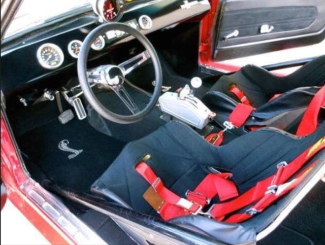 1967 Red Ford Mustang Fastback