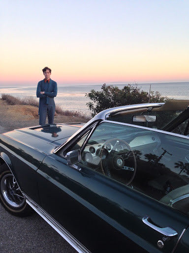 1967 green Ford Mustang Convertible