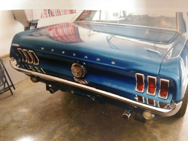 1967 Blue Ford Mustang Coupe