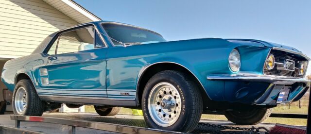 1967 Blue Ford Mustang Coupe