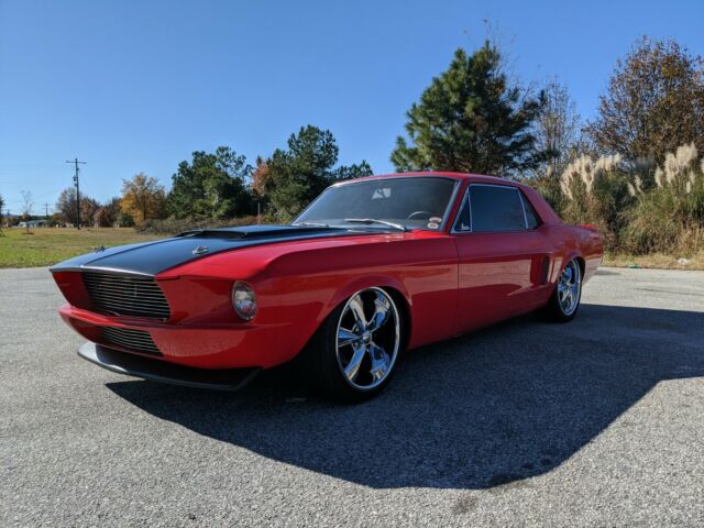 1967 Red Ford Mustang Coupe