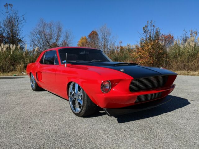 1967 Red Ford Mustang Coupe