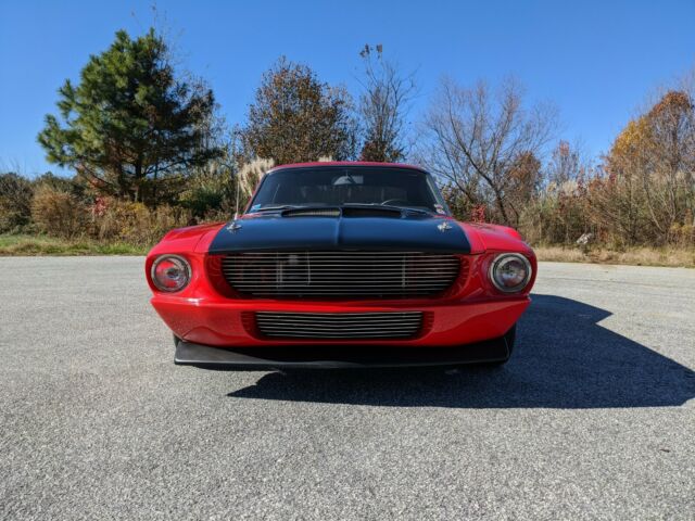 1967 Red Ford Mustang Coupe