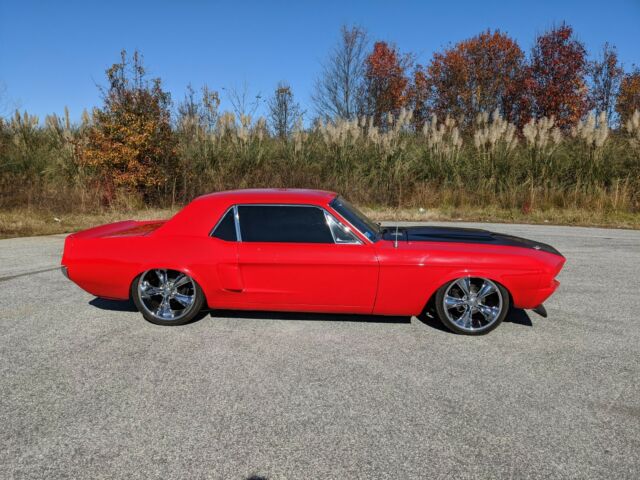 1967 Red Ford Mustang Coupe