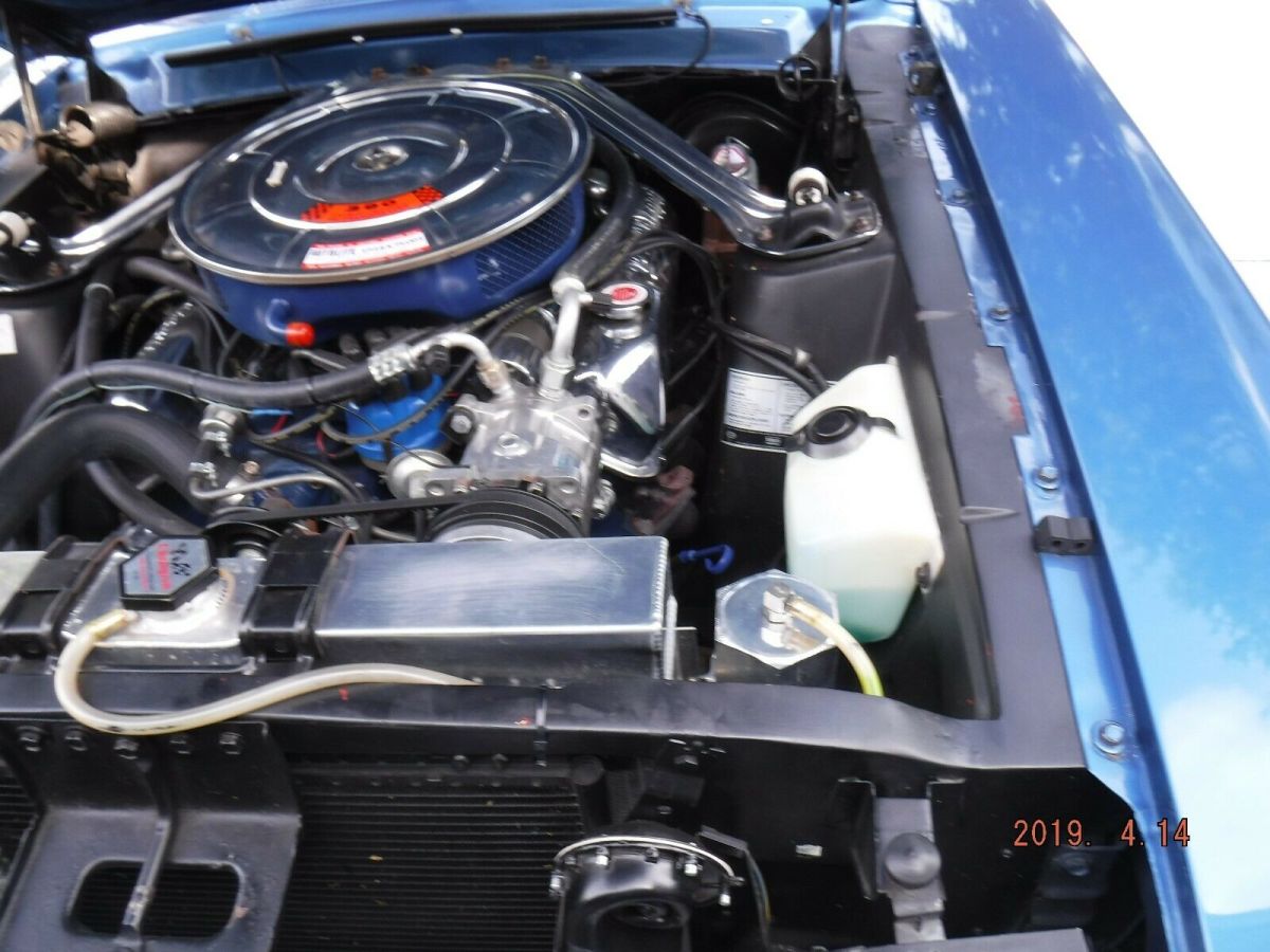 1967 ACAPULCO BLUE Ford Mustang Hardtop