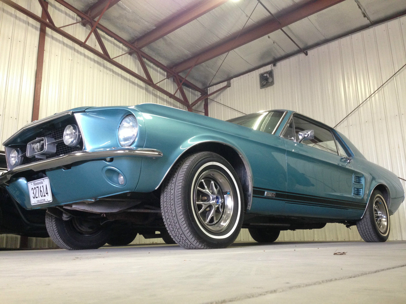 1967 Blue Ford Mustang Coupe