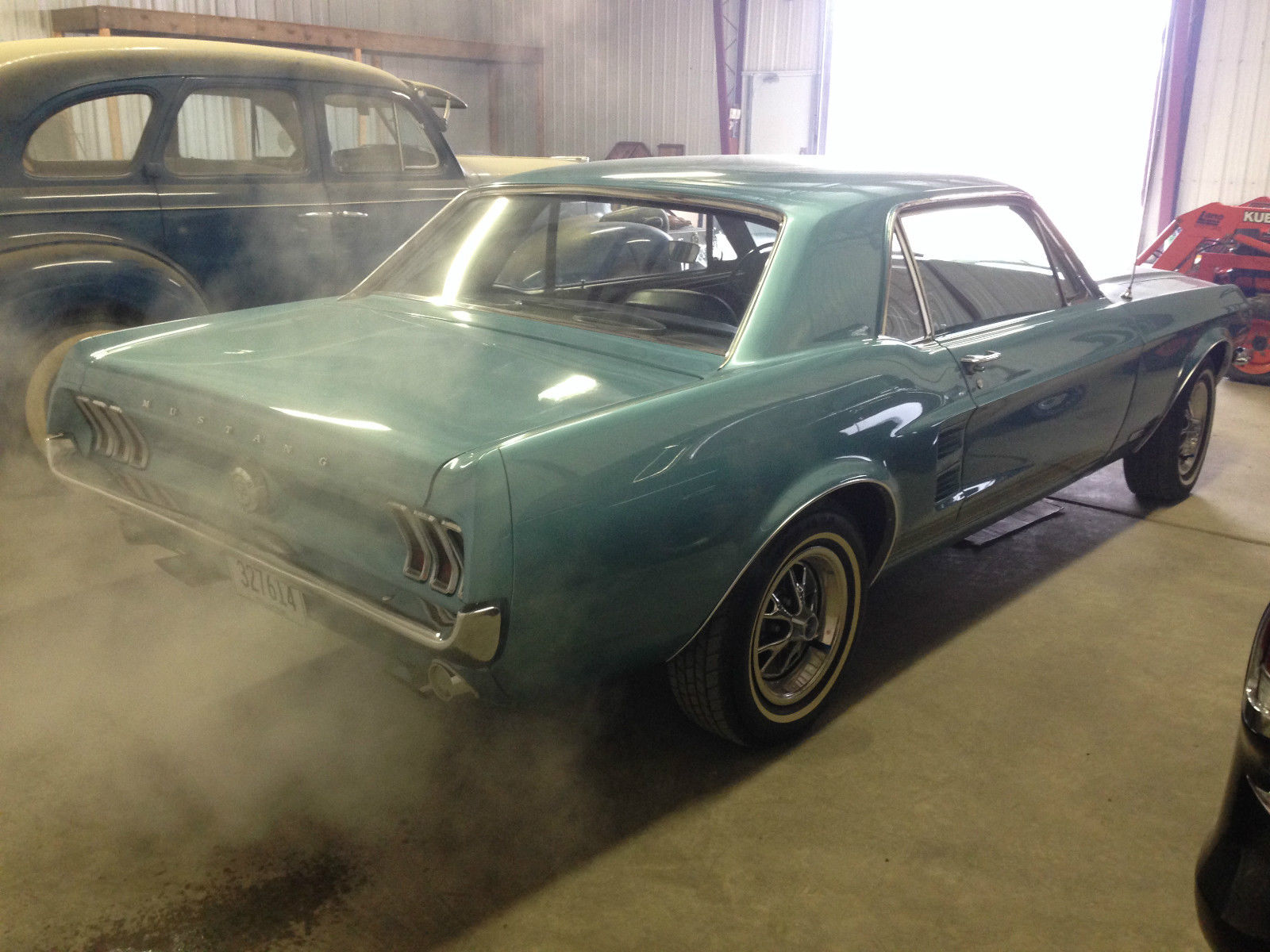 1967 Blue Ford Mustang Coupe