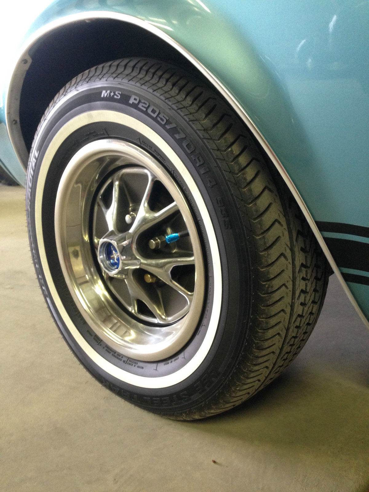 1967 Blue Ford Mustang Coupe