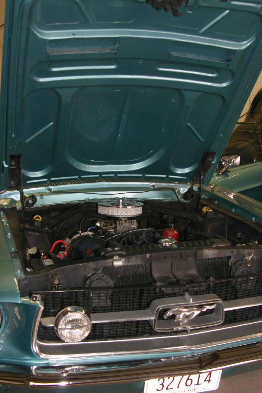 1967 Blue Ford Mustang Coupe