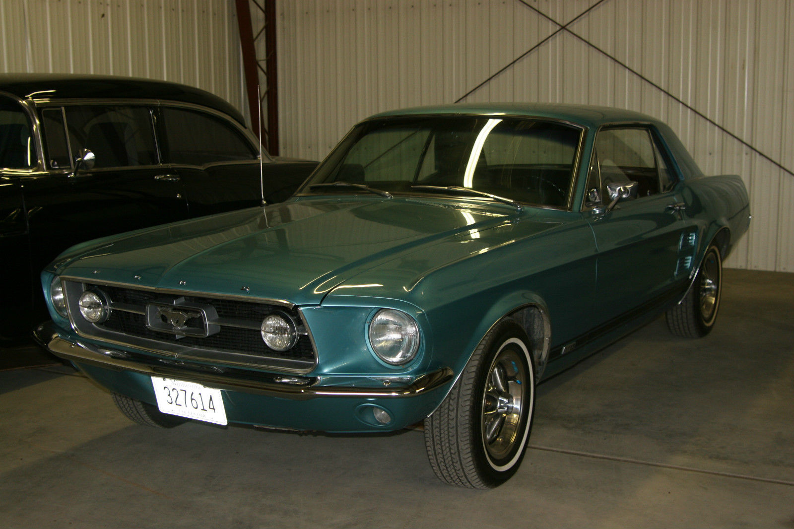 1967 Blue Ford Mustang Coupe