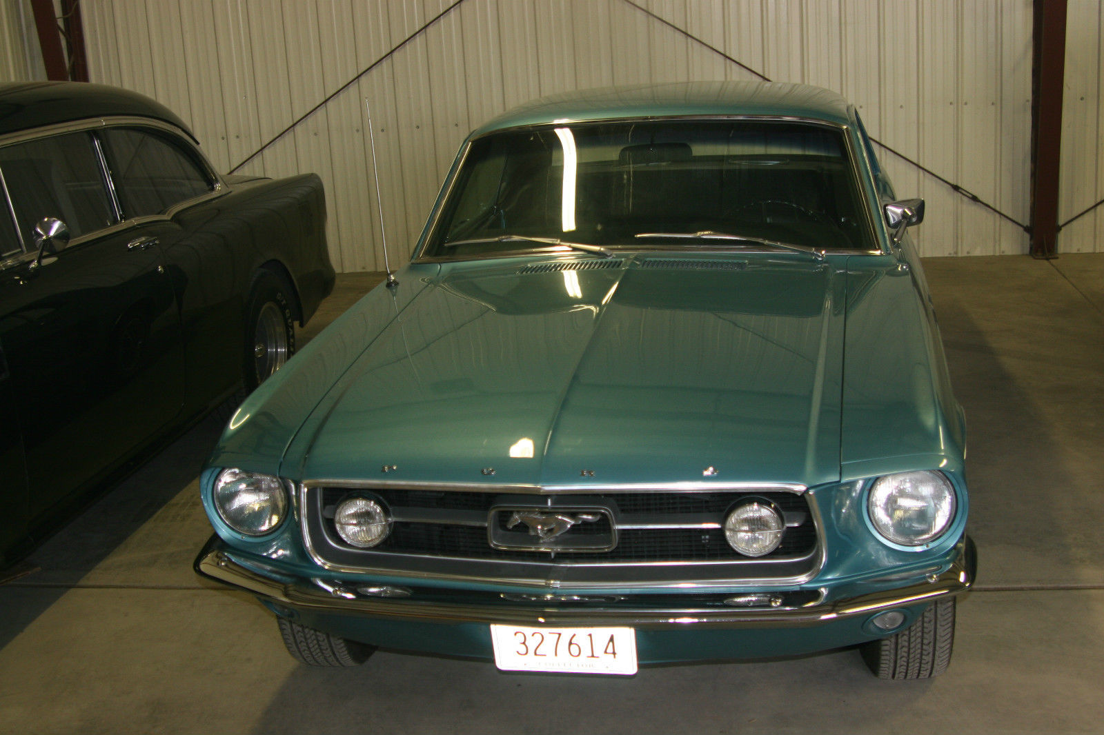 1967 Blue Ford Mustang Coupe