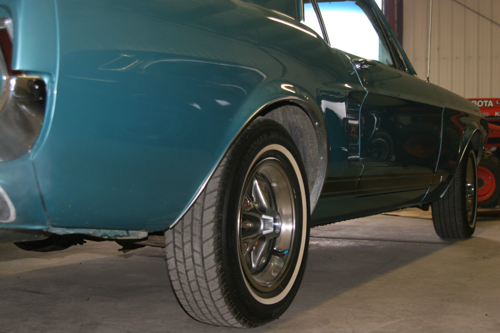 1967 Blue Ford Mustang Coupe