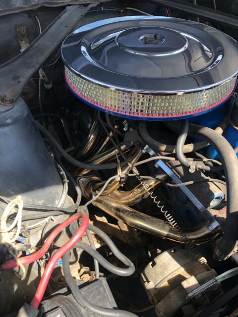 1967 Blue Ford Mustang Coupe