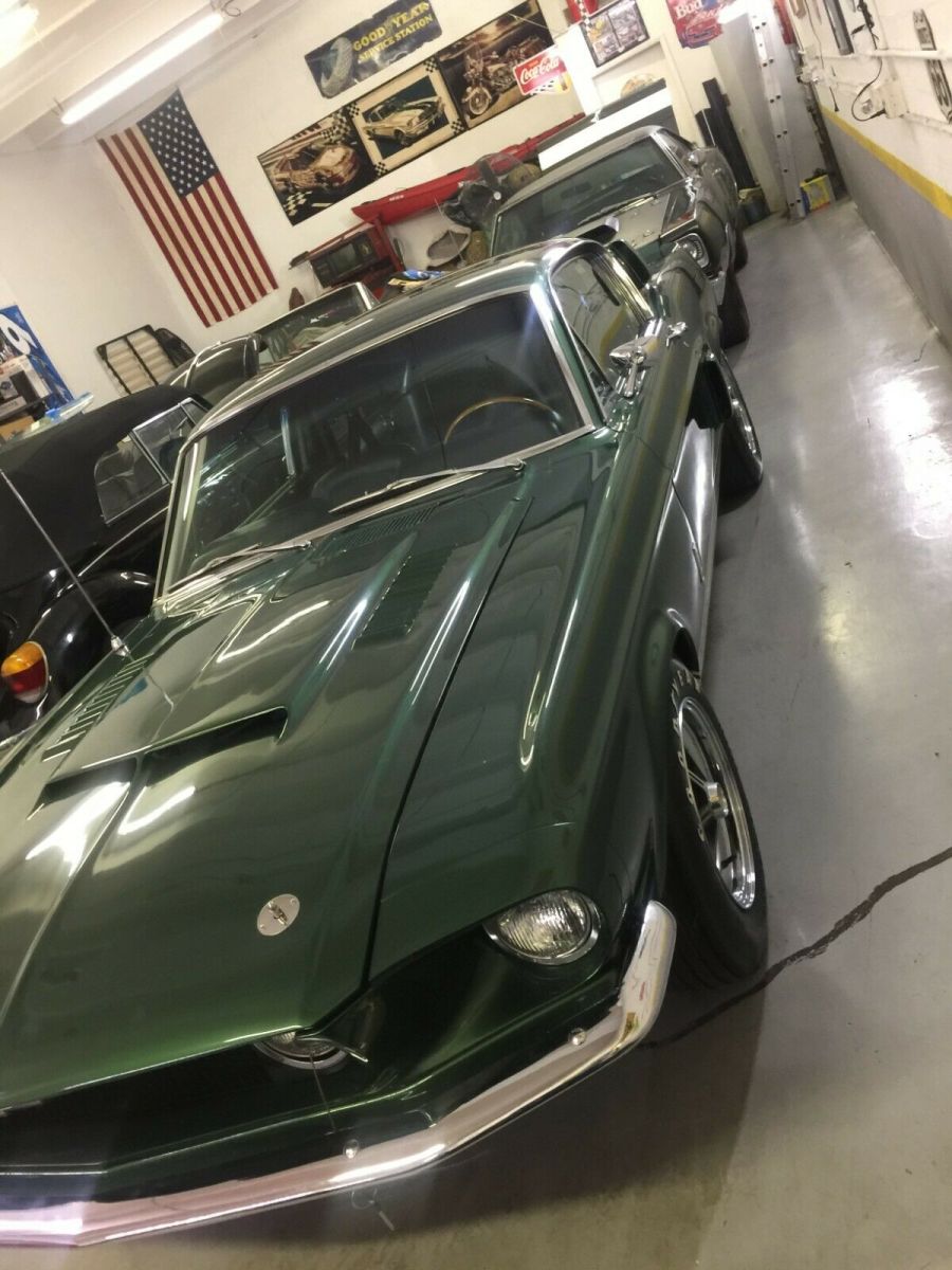 1967 Green Ford Mustang Fastback