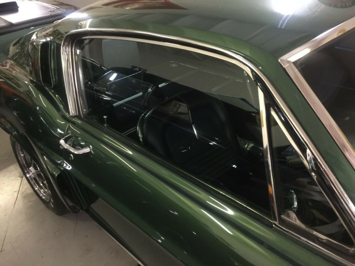 1967 Green Ford Mustang Fastback