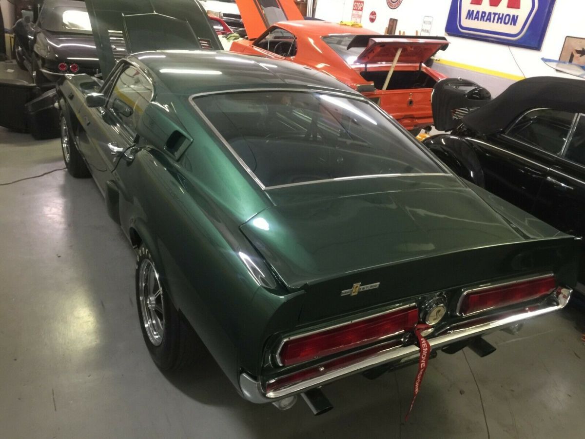 1967 Green Ford Mustang Fastback