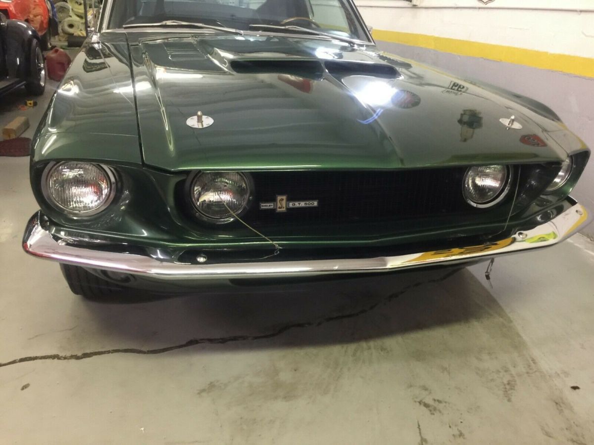 1967 Green Ford Mustang Fastback