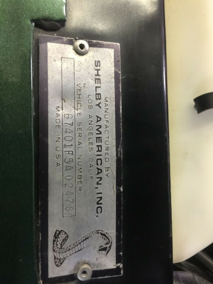 1967 Green Ford Mustang Fastback