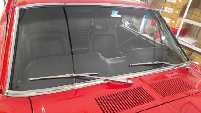 1967 Red Ford Mustang Coupe