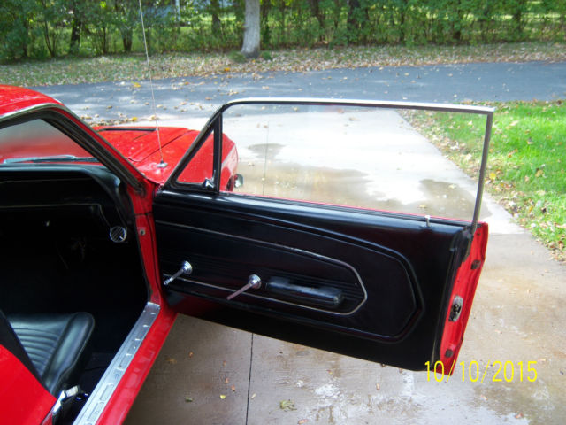 1967 Red Ford Mustang Coupe