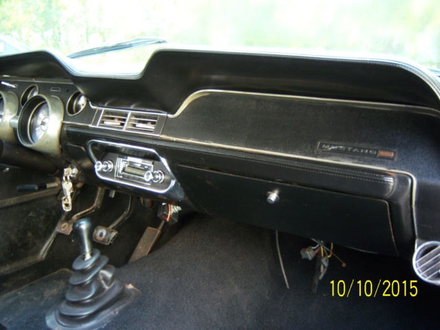1967 Red Ford Mustang Coupe