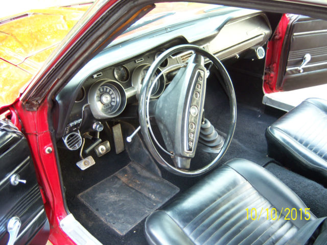 1967 Red Ford Mustang Coupe