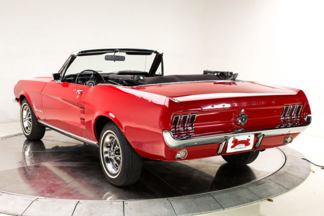 1967 Red Ford Mustang --