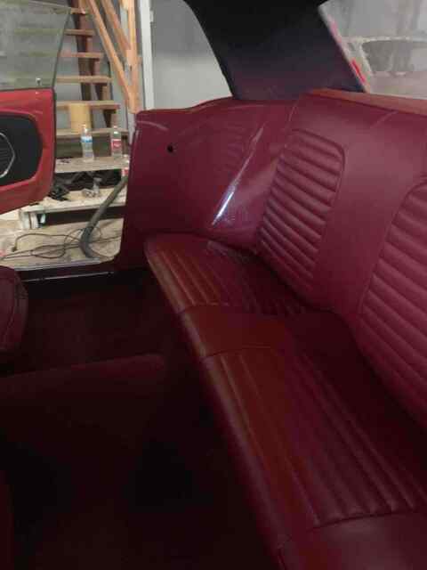 1967 Red Ford Mustang