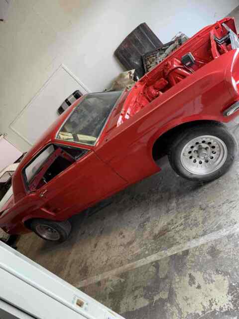 1967 Red Ford Mustang