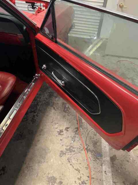 1967 Red Ford Mustang