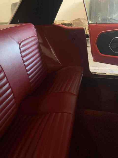 1967 Red Ford Mustang