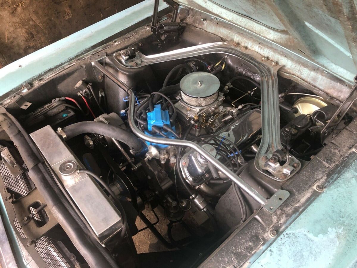 1967 Blue Ford Mustang Coupe