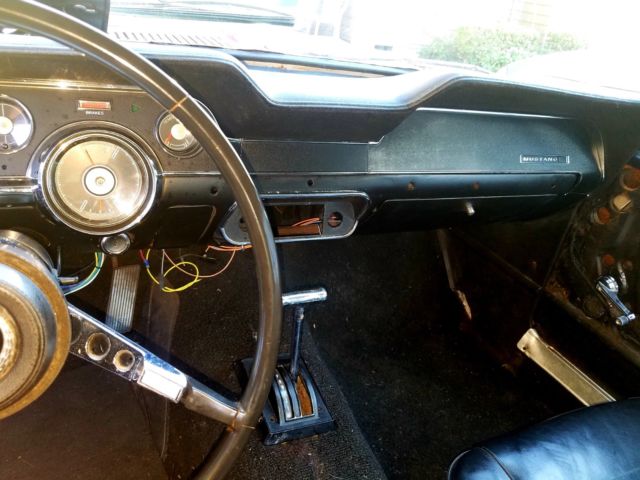 1967 Red Ford Mustang Coupe