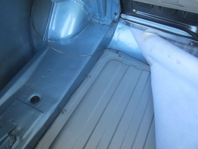 1967 Blue Ford Mustang