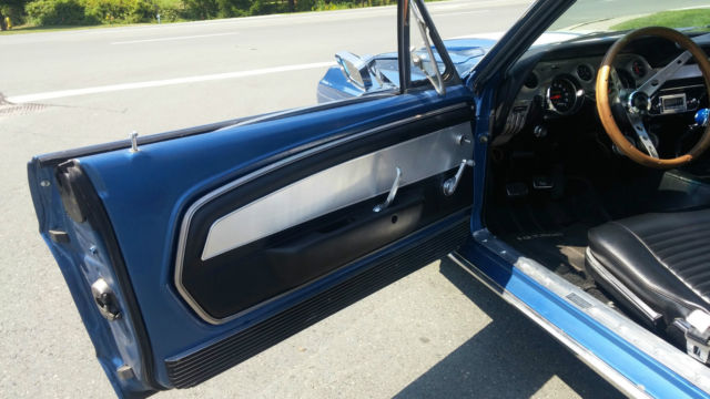 1967 Blue Ford Mustang U/K