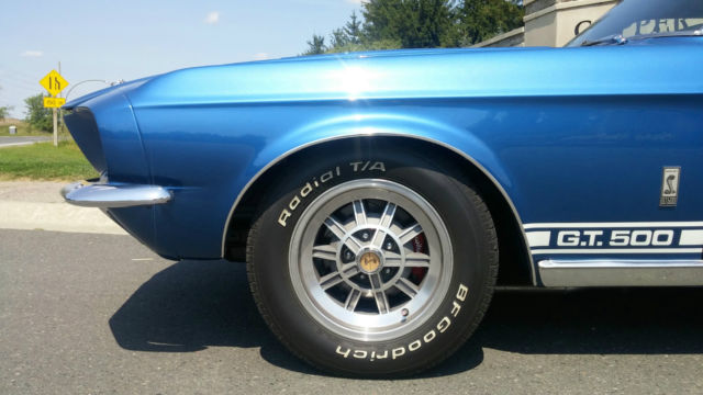 1967 Blue Ford Mustang U/K