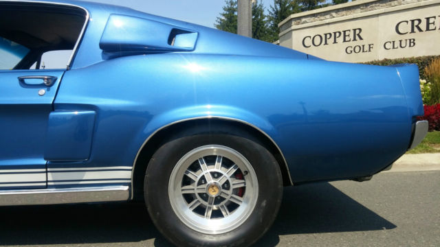 1967 Blue Ford Mustang U/K