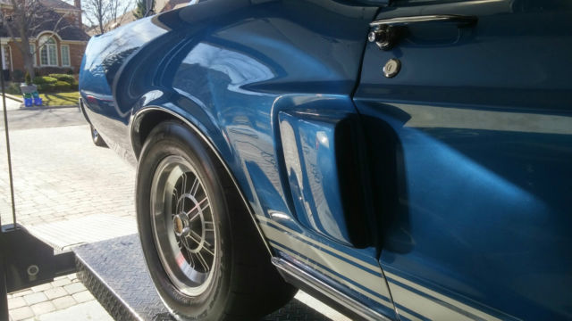 1967 Blue Ford Mustang U/K
