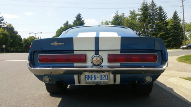 1967 Blue Ford Mustang U/K